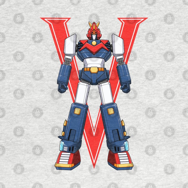 Voltes V by WahyudiArtwork